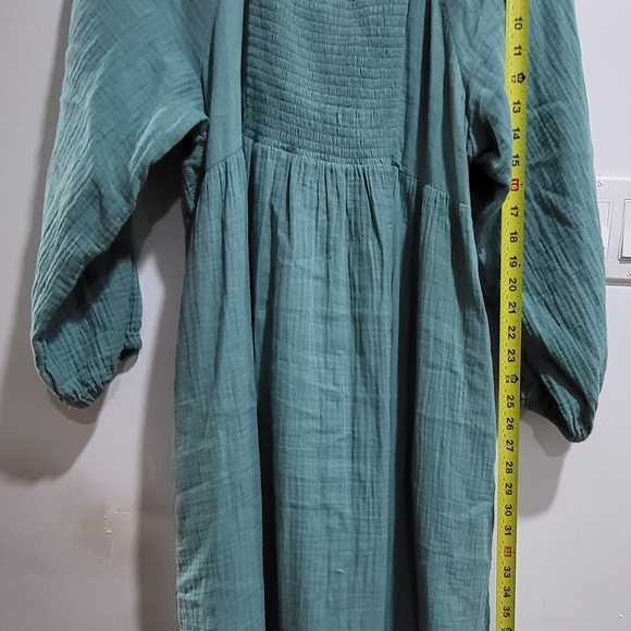 Universal Thread Teal Blouse - Picture 4 of 7